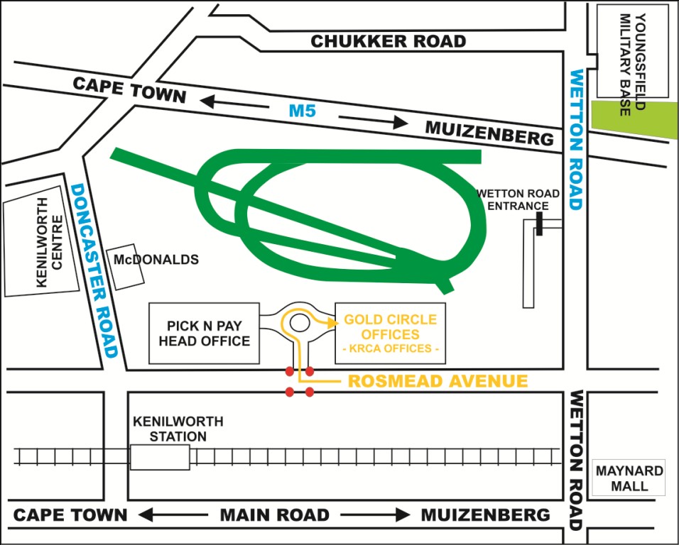Directions to KRCA